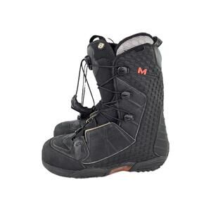 Salomon Malamute Snowboard Boots US 12 Mens Speed Lace Black All Mountain Boot